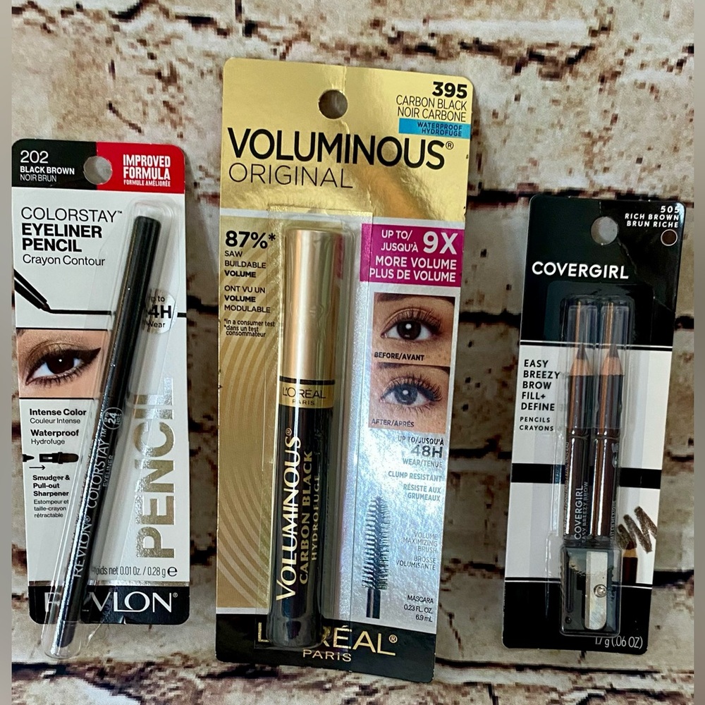 L'Oreal Voluminous Mascara and Eyeliner Set